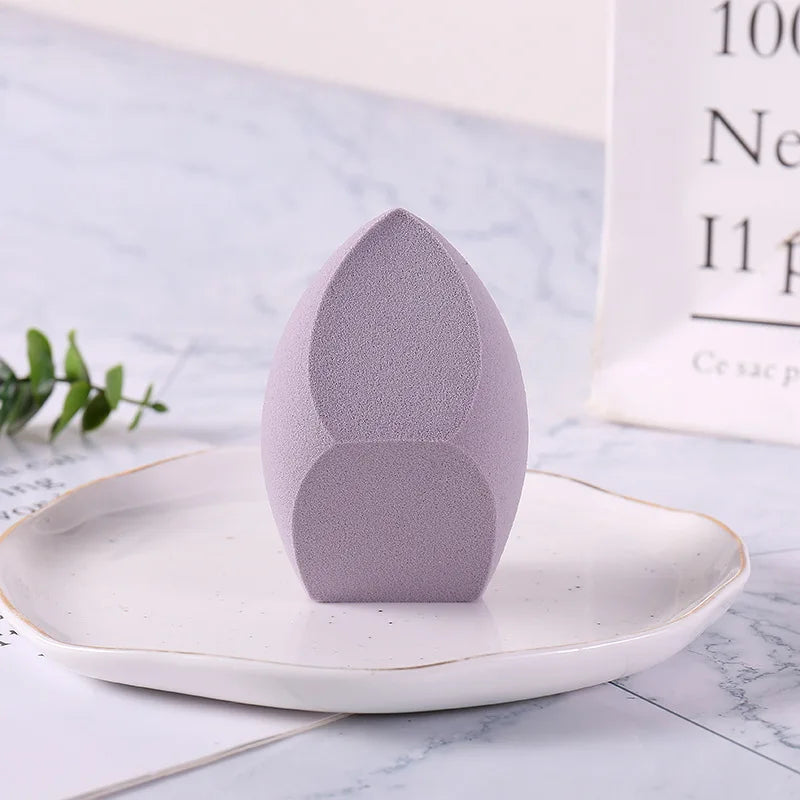 Big Makeup Sponge Foundation Cosmetic Puff Smooth Powder Concealer Qme Purple China Mainland