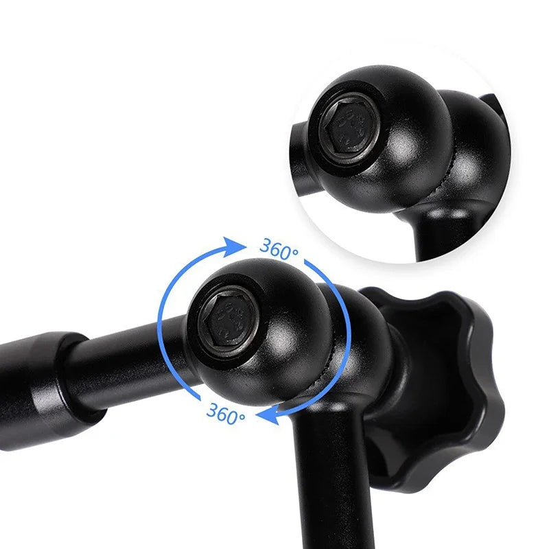 Adjustable Friction Articulating Magic Arm Clamp Camera LCD Monitor Qme
