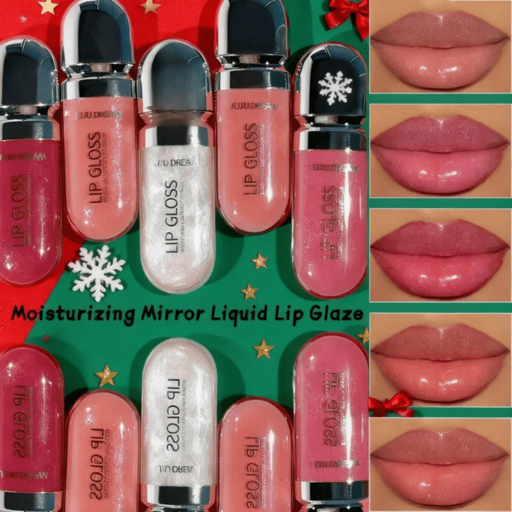 JUJU DREAM Moisturizing Mirror Lip Gloss Watery Glassy Glaze Long Qme