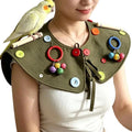 Bird Poop Shoulder Protector Anti-scratch Reusable Washable Guard Pet Qme as showing C China Mainland