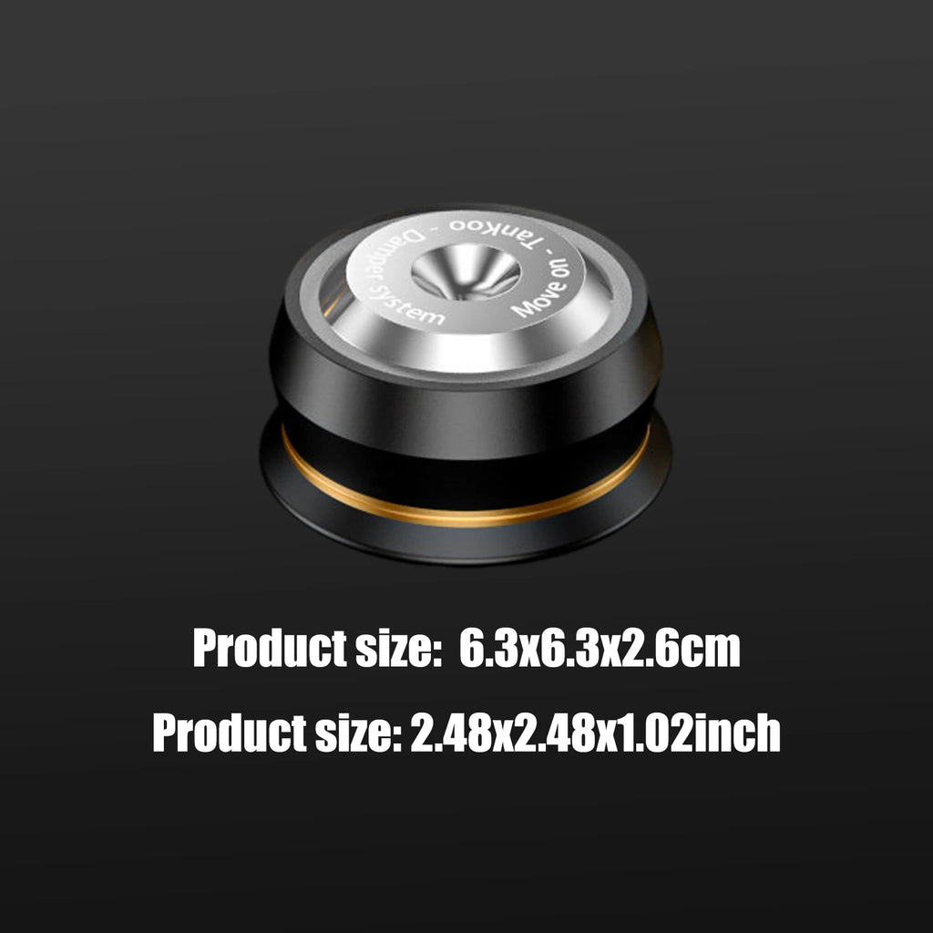 Speaker Isolation Stand Feet Stainless Steel Audio Isolation Feet 63x26mm Universal for Subwoofer CD DVD Amplifier Turntable Qme