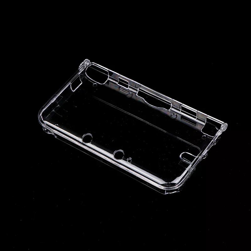 Clear Crystal Cover Hard Shell Case 3DS XL LL N3DS Qme