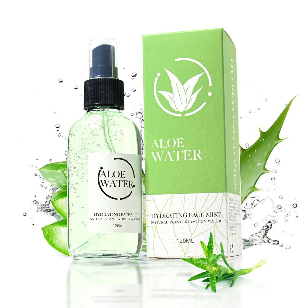 Aloe Vera Facial Moisturizing Toner Travel Holiday Plant Extract Qme