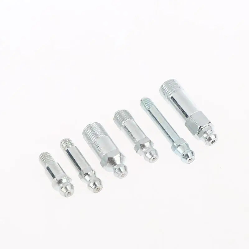 Lengthened Grease Nipple Special Zerk M6 M8 M10 Metric Head Connector Qme