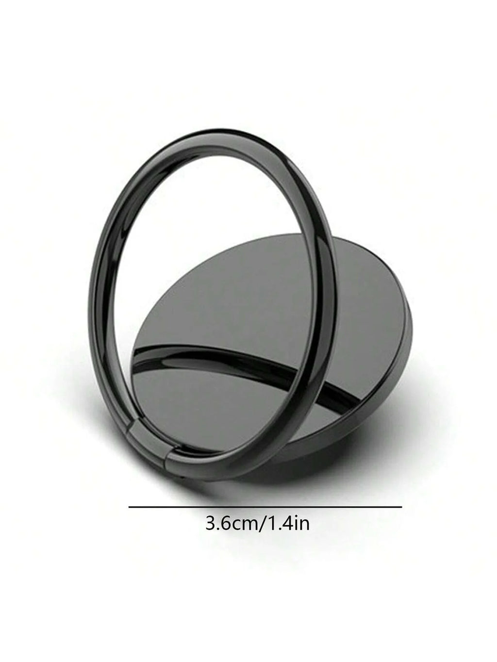 Can Rotate 360 Degrees 1 Rotating Circular Magnetic Metal Ring Buckle Qme
