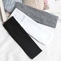 3PCS Elastic Hair Sweatband for Men Women Sport Hairbands Head Band Yoga Headbands Headwear Headwrap Workout Hair Accessories Qme A1