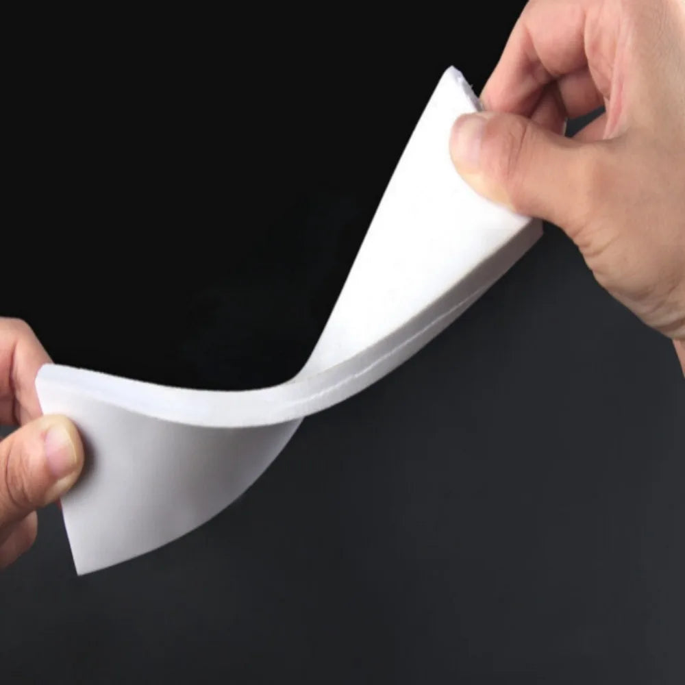 2M EVA Foam Double Sided Tape Shockproof Soundproof Insulation Tape Door Window Sealing Strip Weather Stripping Home Improvement Qme