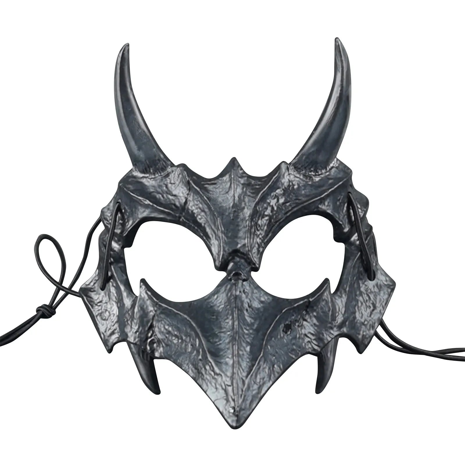 Halloween Skull Party Mask Anime Dragon God Skeleton Half Face Bone Animals Cosplay Dance Prom Costume Props Skullmask Qme