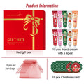 30PCS/Box Christmas Gift Box, Hand Cream in Bulk, Smooth Hand Skin, Christmas Cards and Gift Gauze Bags, Gifts for Women Qme 30PCS gift in bulk