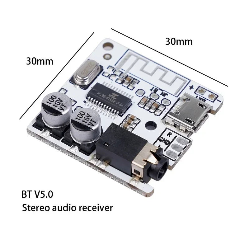 VHM-314 Bluetooth Audio Receiver Board Bluetooth 5.0 Mp3 Lossless Decoder Board Wireless Stereo Music Module Qme
