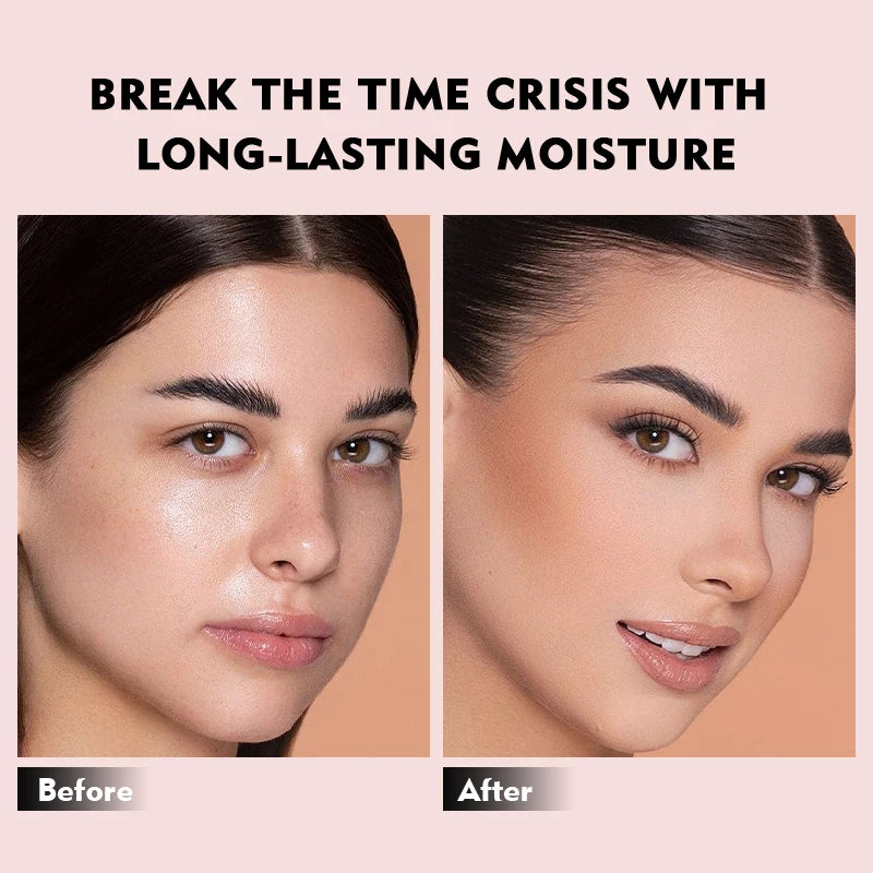 Matte Concealer Cream Waterproof Lightweight Long-lasting Full Qme