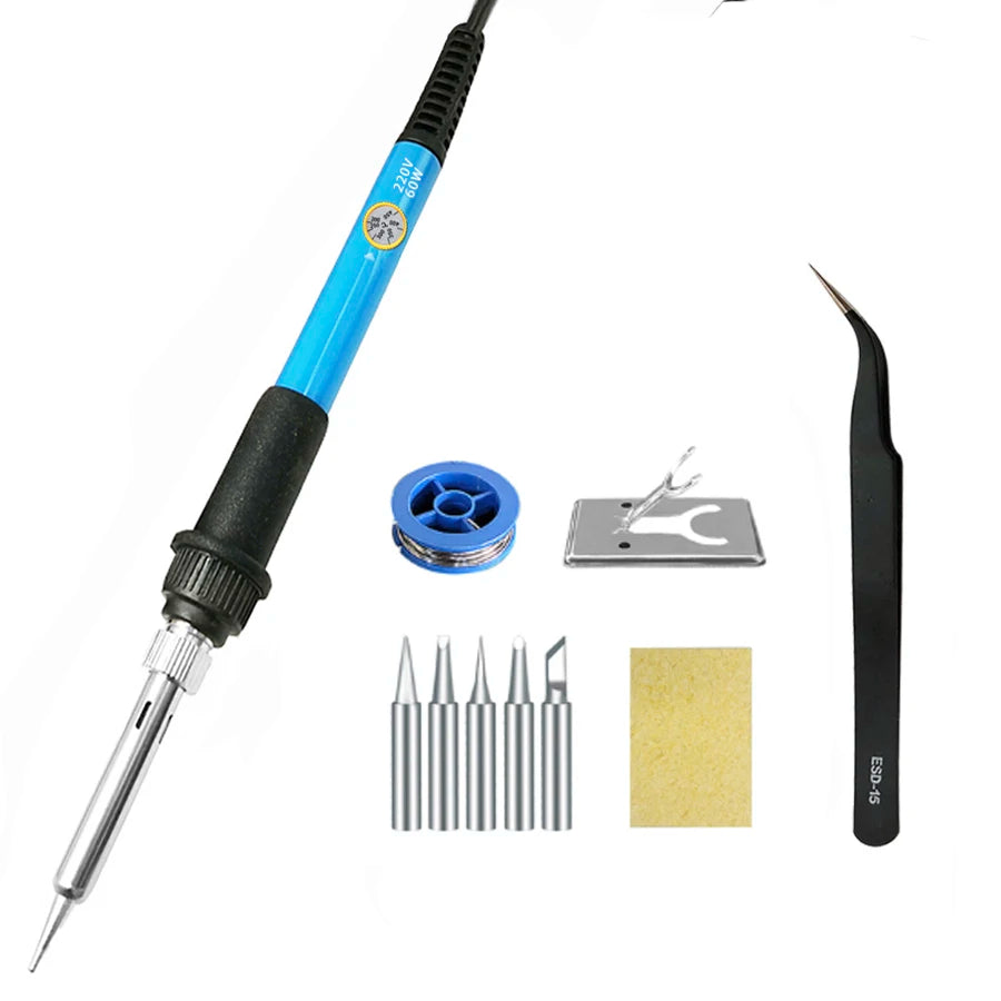 60W Portable Electric Soldering Iron Welding Irons Temperature Qme