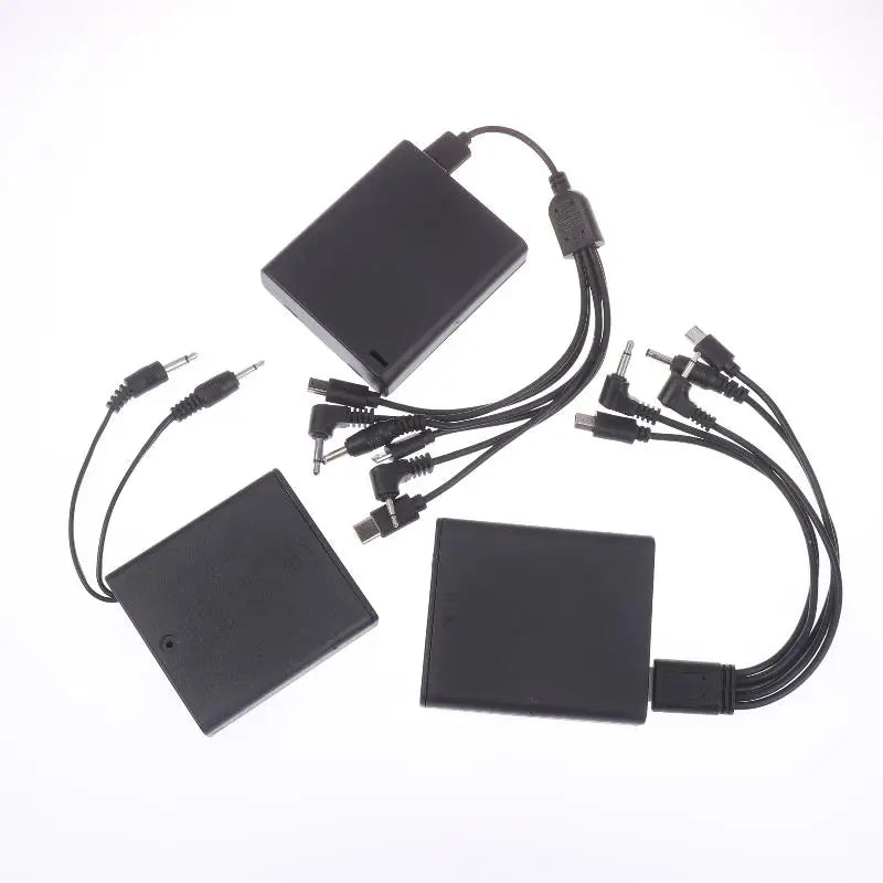 1Pcs 2.5mm Plug Password Electronic Lock Emergency Spare Battery Box Accessories 6V Safe Universal External Power Box Qme