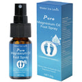 Pure Magnesium Oil Foot Spray with Vitamin E - Moisturizing, Fast-Absorbing Foot Care for Elastic, Smooth Skin Qme Blue 30g