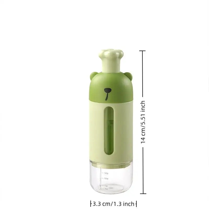 Shaker Canister Quantitative Salt Moisture-proof Metering Push Qme