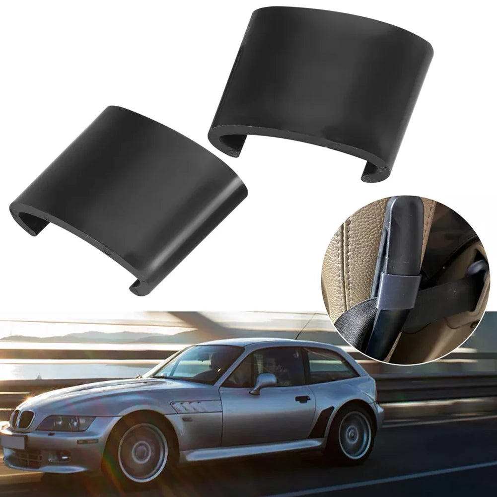 2Pcs Seat Belt Guide Clip Repair Fix Plastic Car Seat Belt Guide Clip for BMW Z3 M Roadster M Coupe Interior Accessories Qme
