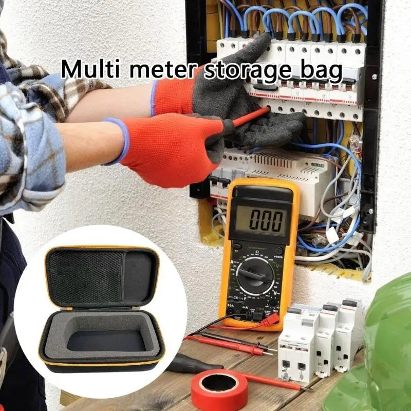 EVA Carrying Case Protective Storage Bag Large Capacity Fluke 117 115 Qme China Mainland