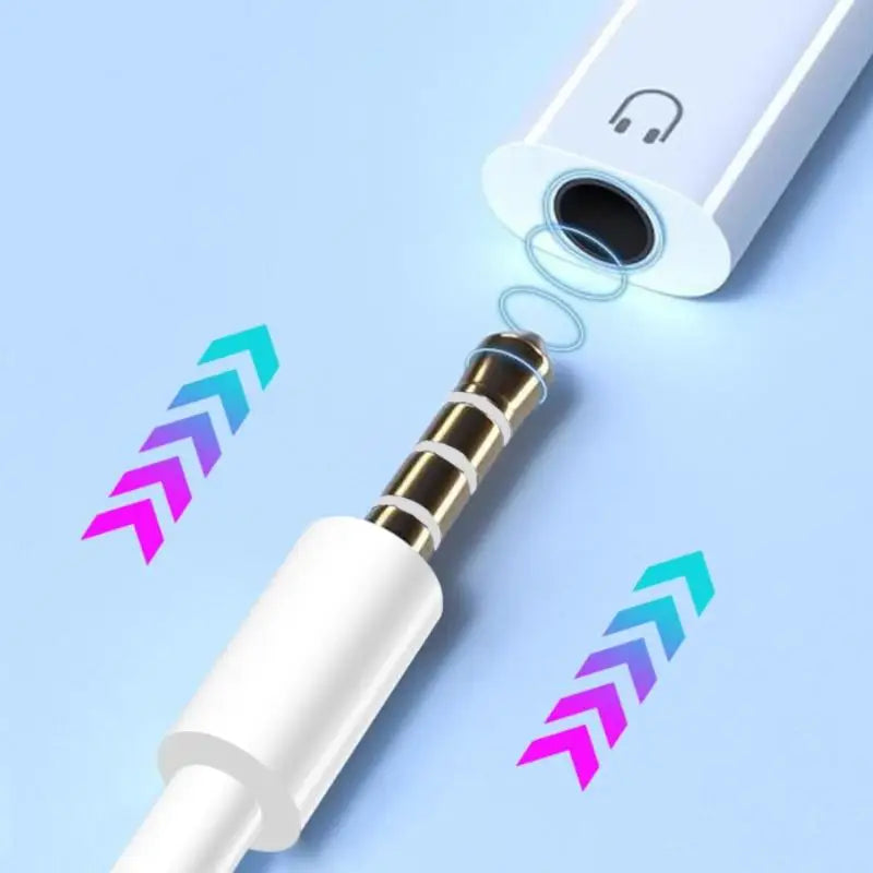 1 3 Type-c Headphone Connector USB C Earphone Adapter Audio Converter Qme 1pcs