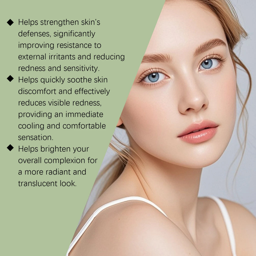 Centella Serum for Acne-Prone Skin Pore Shrinking Hydrating Smoothing Brightening Nourishing Redness Relief Serum Facial Care Qme