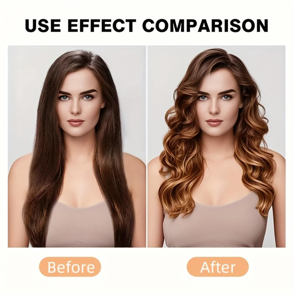 Heatless Curling Headband Overnight Curls Satin No Heat Hair Rollers Qme