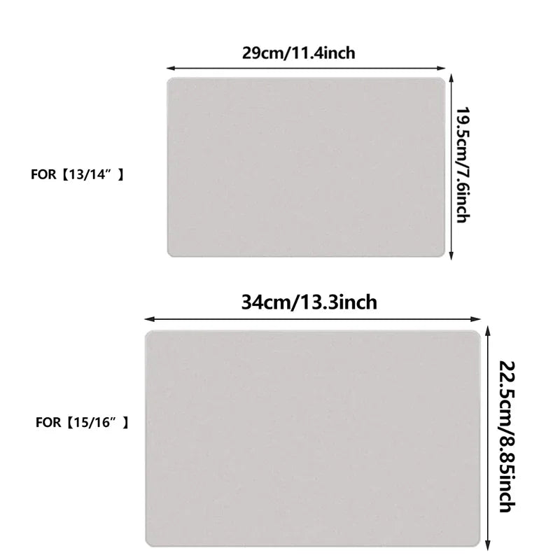 Dustproof Keyboard cloth For Apple Macbook Pro 13 Inch M1 M2 Pro 13 15 16 Inch Screen Cleaning Blanket Cloth Protection Film Qme