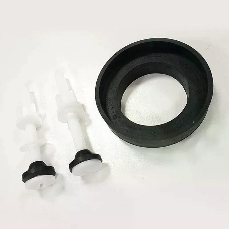 Plastic Toilet Seat Hinge Repair Bolts + Fitting Screws +Washers Kit For Home Bathroom Accessories Toilet Cistern Seal Pan Qme