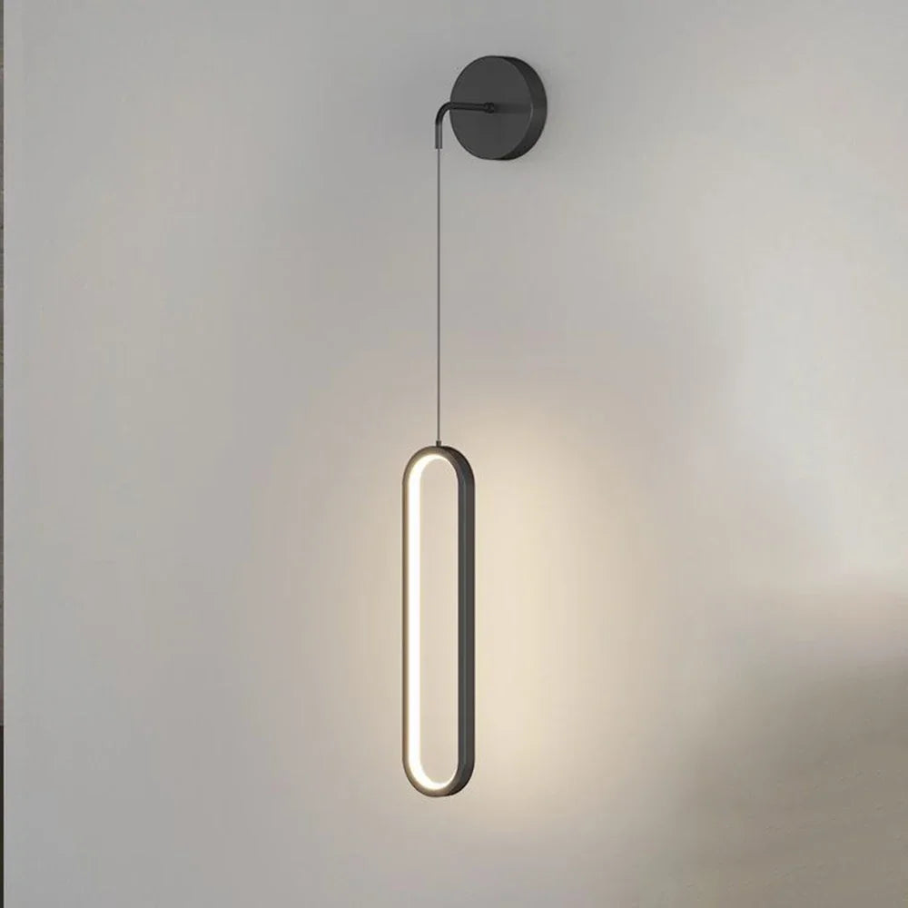 Modern LED Wall Lamp For Living Dining Room Bedroom Bedside TV Background Aisle Home Decoration Lighting Fixture Lustre Qme