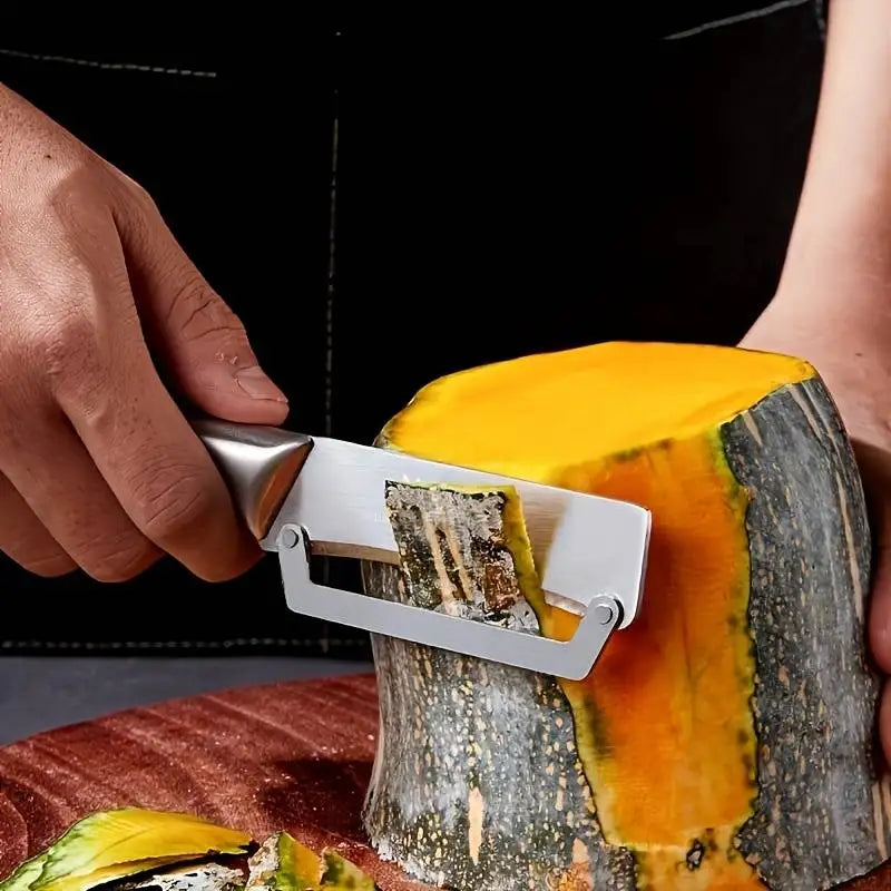 Stainless Steel Vegetable Peeler Kitchen Melon Planer Double-Head Peeler Household Multiple-Function Fruit And Vegetable Peeler Qme