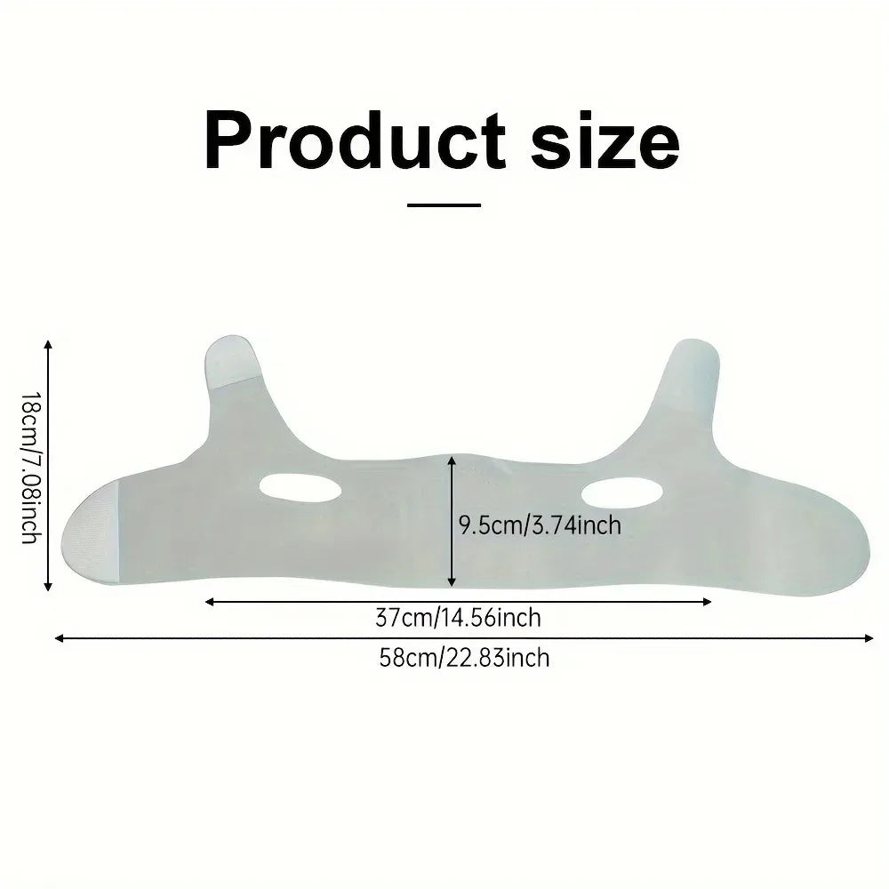 Reusable Face Slimming Bandage V Line Shaper Women Chin Cheek Lift Up Qme