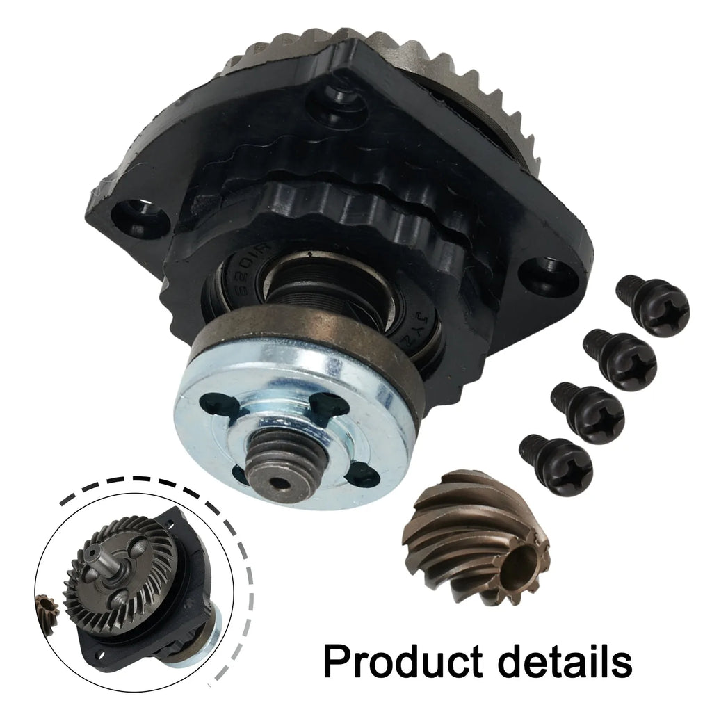 1Set Angle Grinder Gear Assembly Suitable For Bosch For GWS6-100 Grinding Machine 68mm Angle Grinder Gear Qme