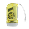 3 LED Outdoor Hand Pressing Dynamo Wind Up Flashlight Torch Light Qme onesize