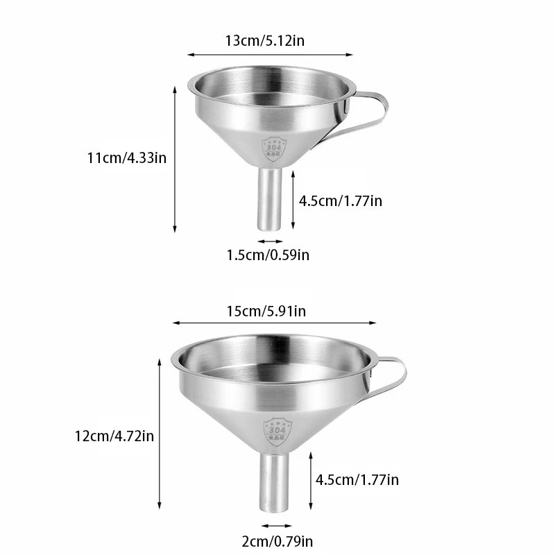 100/120/200/300/400/450 Mesh Nylon Filter Stainless Steel Funnel For Fruit Milk Traditional Chinese Medicine Oil White Wine Qme