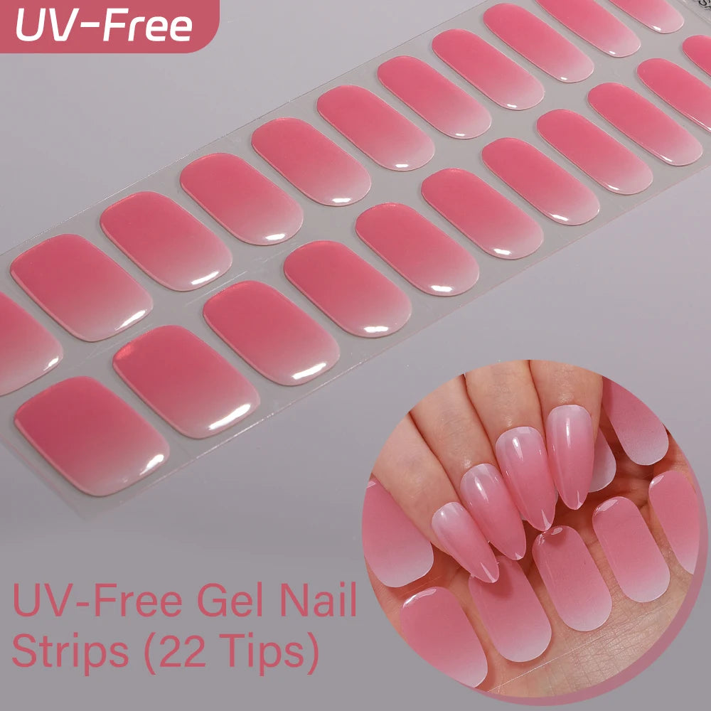 22Tips Full Cover Nail Stickers Valentine's Day Love Polish Sticker