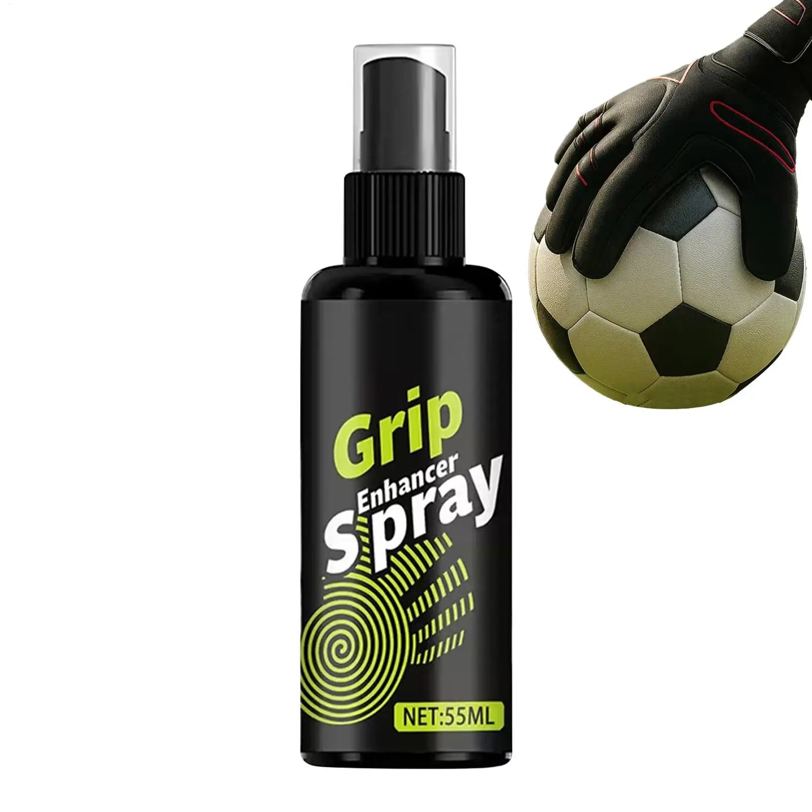 Glove Glue 55ml Sticky Grippy Adhesive Football Grip Spray for Soccer Volleyball Baseball Boxing Golf Training Kids Youth Adult Qme Default Title