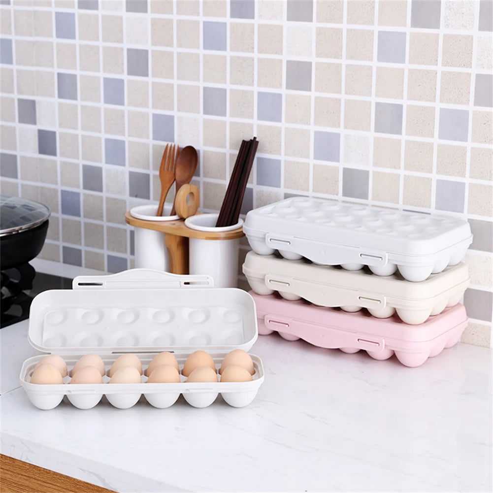 12 18 Grids Egg Storage Box Protector Case Slot Tray Container Qme