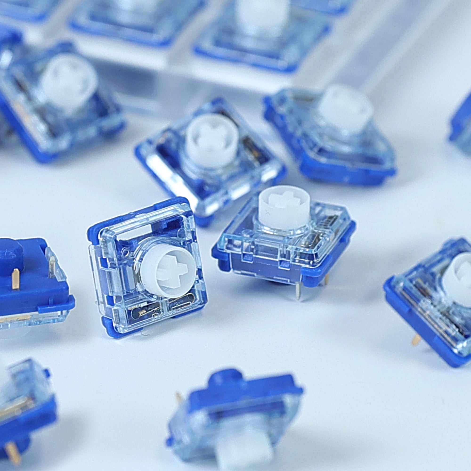 Kailh Deep Sea Silent Low Profile Keyboard Switch Mechanical Keyboard Switch for Deep Sea Island Whale Landing MINI 1353Hitbox Qme