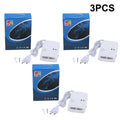 Portable Wall Mounted Independent Gas Detector Alarm Gas Leak Detector Tester Propane Methane Safe Natural Gas Alarm Sensor. Qme 3PCS