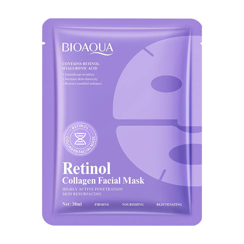 Niacinamide Retinol Face Mask Snail Collagen Moisturizing Whiten Qme Retinol 30ml