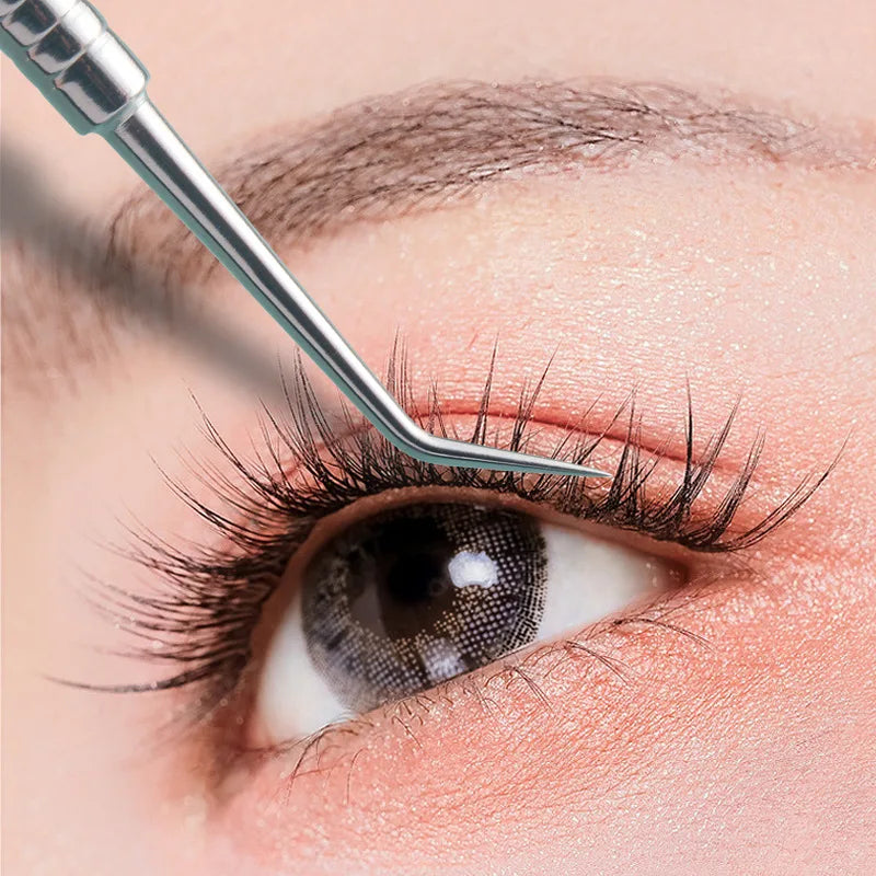 Eyelash Perm Lifting Tools Stainless Steel Clean Up Rods Beauty Qme