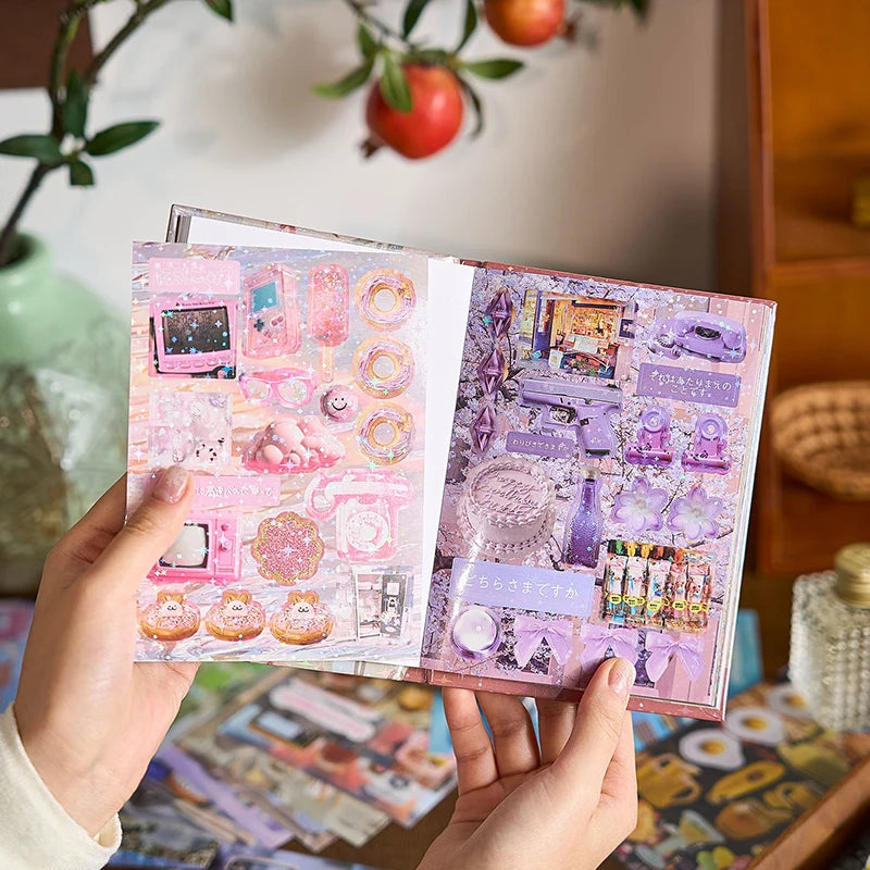 45 Sheets Ins Cute Food Laptop Scrapbook Journal Kawaii Stickers Qme