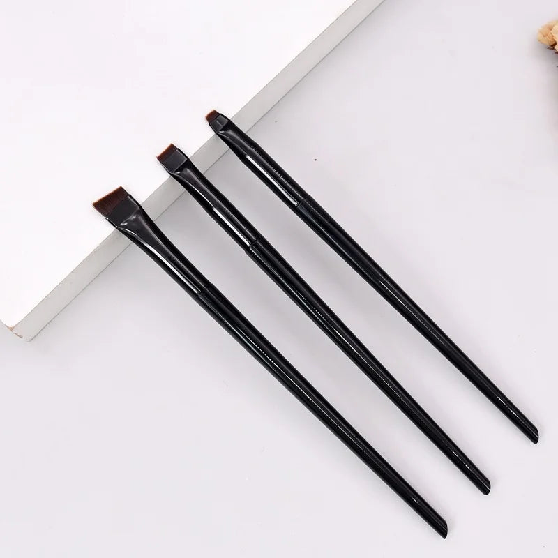 Blade Eyeliner Brush Eyebrow Portable Flat Fine Eye Liner Brow Qme