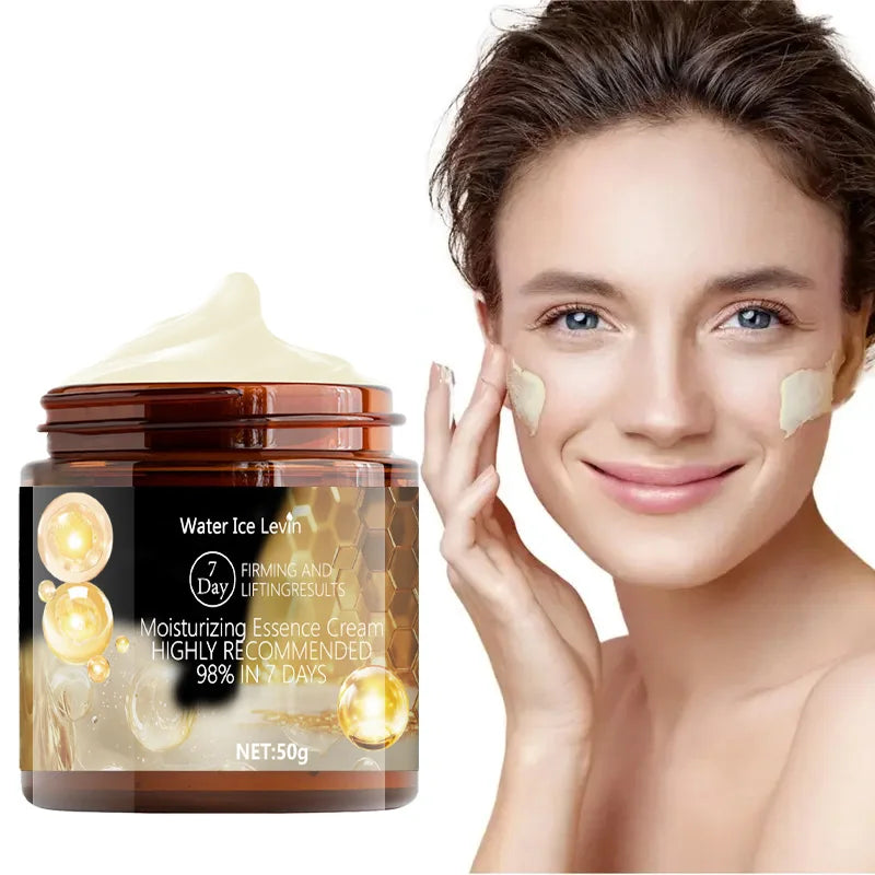 Bee Venom Facial and Neck Cream, Revitalizes the Skin, Hydrates and Moisturizes, Easily Absorbed, Effectively Cares for and Nourishes the Skin, Provides Long-Lasting Hydration, and Effectively Relieves Dry Skin Qme