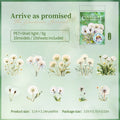 10sheets/bag Iridescent Dandelion Stickers for Scrapbook DIY Art Journal Phone Case Planner Notebook Decoration Gift Qme 1