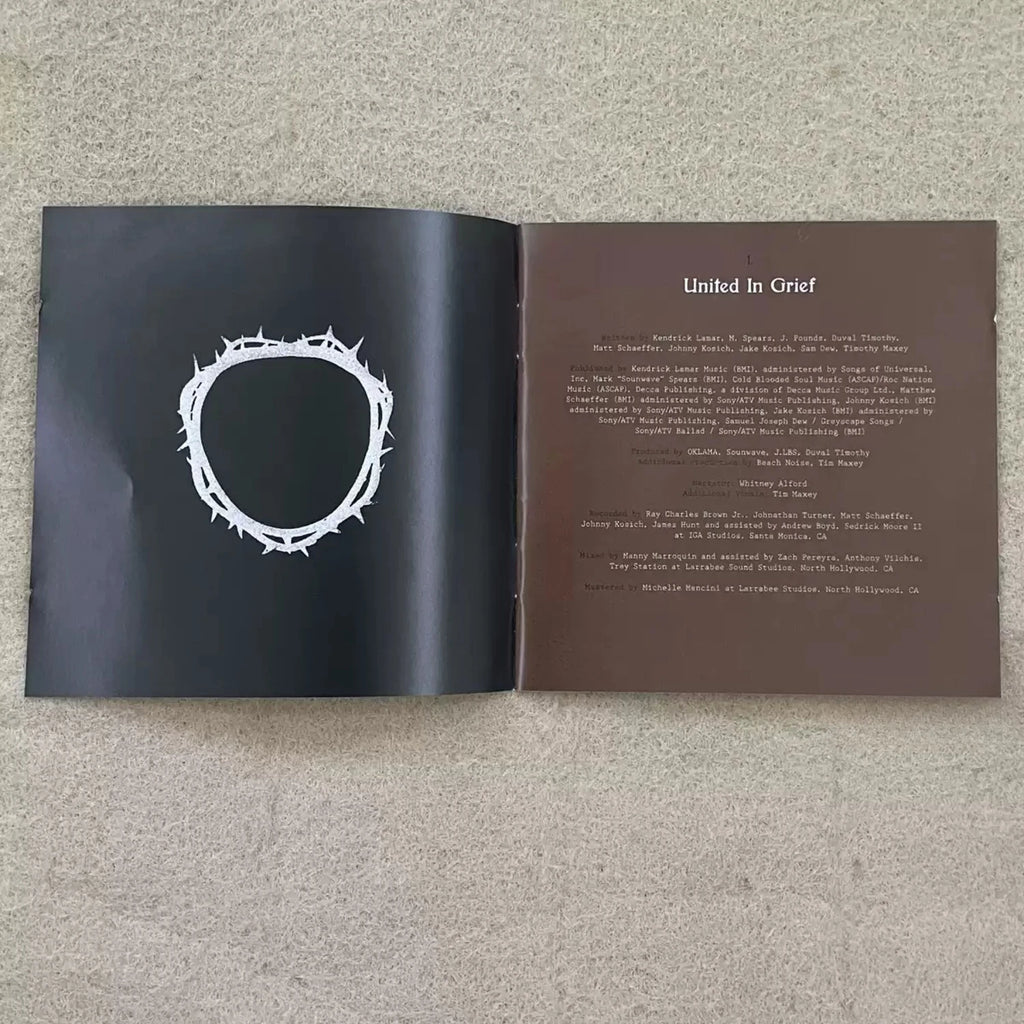 Modern Hip Hop Jewel Case CD Set, Emotional Melodic Rap Tracks for Audiophile Midrange Test & Mr. Morale Hip Hop Collection Qme