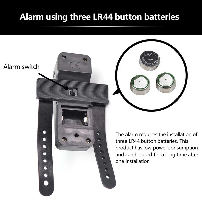 Carp Fishing Tackle Electronic Mini Digital Bite Alarm Indicator LED Qme