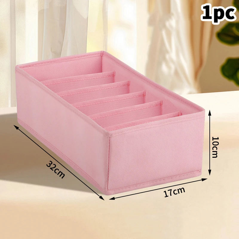 Household Wardrobe Box Cabinet Drawer Organizer Underwear Socks Bra Qme E1