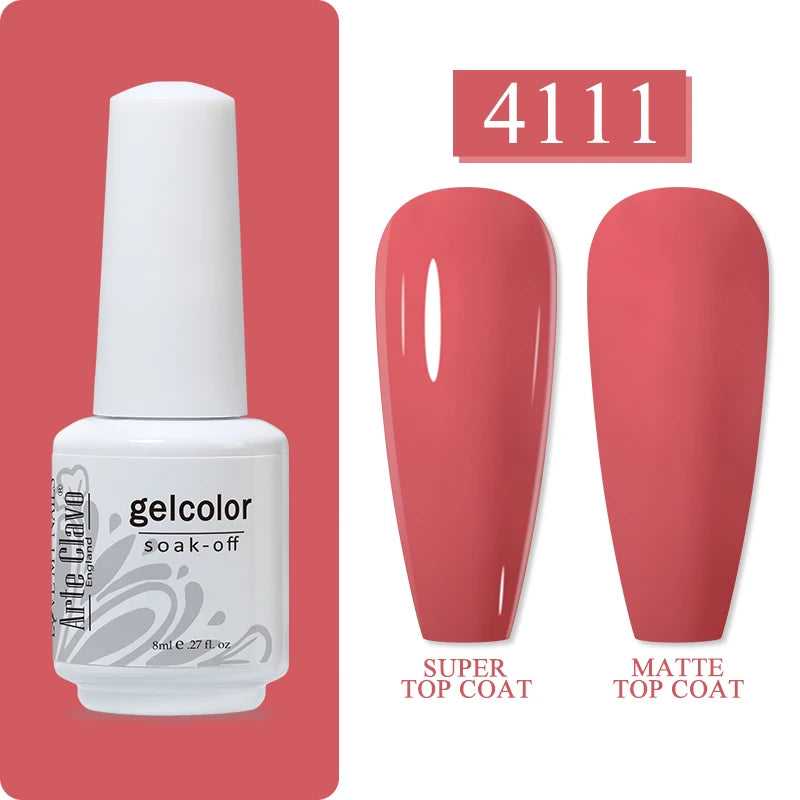 Arte Clavo Art Nails Varnish Base Coat Gel Nail Polish UV LED Lamp