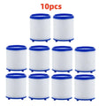 100PCS Faucet Filter Elements Water Purifier Filter For Shower PP Cotton Filtration For Kitchen Remove Chlorine Heavy Metals Qme 10 filter elements