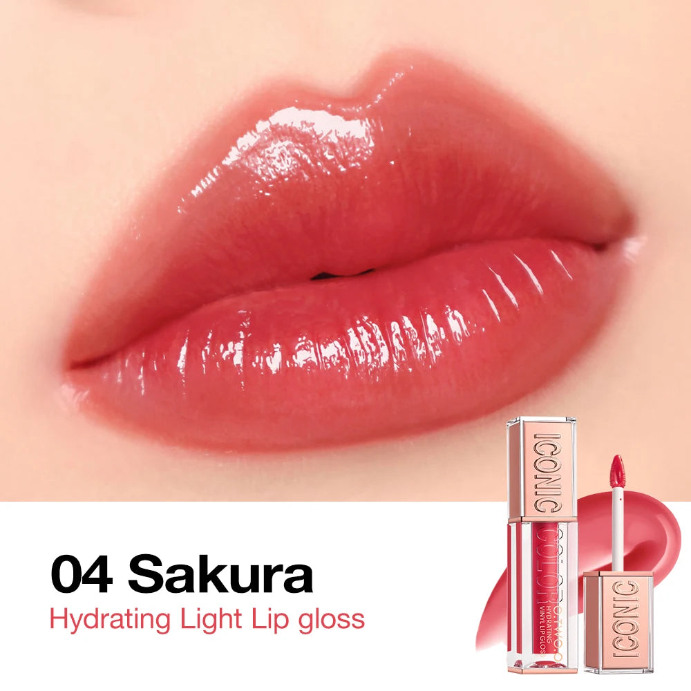 O TWO Lip Gloss Tint Moisturizing Long Lasting Glow Lightweight Qme 04 China Mainland