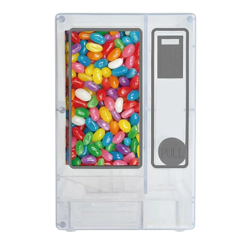 Candy Dispenser Cute Vending Machine Desktop Manual Dispense Mini Qme A2